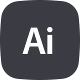 スキルアイコン：Illustrator