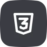 スキルアイコン：CSS